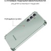 Силиконовый чехол для Samsung Galaxy A35 Krieger Mix 1.5мм Прозрачный