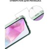 Силиконовый чехол для Samsung Galaxy A35 Krieger Mix 1.5мм Прозрачный