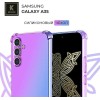 Силиконовый чехол для Samsung Galaxy A35 Krieger Mix 1.5мм Фиолетово-Синий