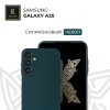 Силиконовый чехол для Samsung Galaxy A25 Krieger с покрытием Зеленый