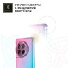 Силиконовый чехол для OnePlus 12R Krieger Mix 1.5мм противоударный Розово-зеленый