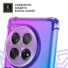 Силиконовый чехол для OnePlus 12R Krieger Mix 1.5мм противоударный Фиолетово-синий