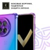 Силиконовый чехол для OnePlus 12R Krieger Mix 1.5мм противоударный Фиолетово-синий