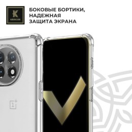 Силиконовый чехол для OnePlus 12R Krieger Mix 1.5мм противоударный Прозрачный