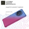 Силиконовый чехол для OnePlus 12R Krieger Mix 1.5мм противоударный Сине-розовый