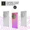 Силиконовый чехол для Tecno Camon 30 Premier Krieger Mix 1.5мм противоударный Розово-фиолетовый