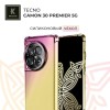 Силиконовый чехол для Tecno Camon 30 Premier Krieger Mix 1.5мм противоударный Розово-золотой