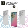 Силиконовый чехол для Tecno Camon 30 Premier Krieger Mix 1.5мм противоударный Сине-розовый