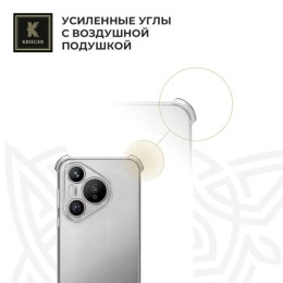 Силиконовый чехол для Huawei Pura 70 Pro Krieger Mix 1.5мм Прозрачный