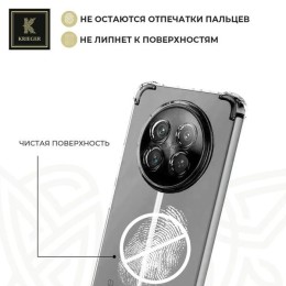 Силиконовый чехол для Realme 12 5G Krieger Mix 1.5мм Прозрачный