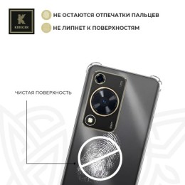 Силиконовый чехол для Huawei Nova Y72 Krieger Mix 1.5мм Прозрачный
