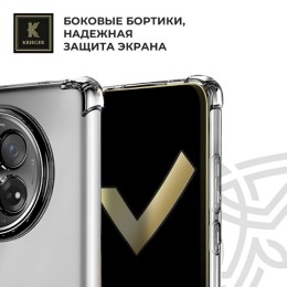 Силиконовый чехол для Tecno Camon 30s/Tecno Camon 30 Pro Krieger Mix 1.5мм Прозрачный