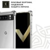 Силиконовый чехол для Google Pixel 9 Krieger противоударный Прозрачный