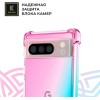 Силиконовый чехол для Google Pixel 9 Krieger противоударный Розово - Зеленый