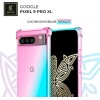 Силиконовый чехол для Google Pixel 9 Pro XL Krieger противоударный Розово - Зеленый