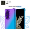 Силиконовый чехол для Honor 200 Krieger противоударный Фиолетово - синий