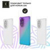 Силиконовый чехол для Honor 200 Krieger противоударный Фиолетово - синий