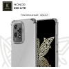 Силиконовый чехол для Honor 200 Lite Krieger противоударный Прозрачный
