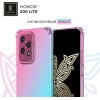 Силиконовый чехол для Honor 200 Lite Krieger противоударный Розово - Зеленый