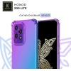 Силиконовый чехол для Honor 200 Lite Krieger противоударный Фиолетово - синий