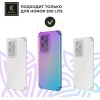 Силиконовый чехол для Honor 200 Lite Krieger противоударный Фиолетово - синий