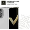 Силиконовый чехол для Honor 200 Pro Krieger противоударный Прозрачный