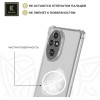 Силиконовый чехол для Honor 200 Pro Krieger противоударный Прозрачный