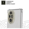 Силиконовый чехол для Honor 200 Pro Krieger противоударный Прозрачный