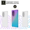 Силиконовый чехол для Honor 200 Pro Krieger противоударный Фиолетово - синий