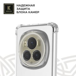 Силиконовый чехол для Honor Magic 6 ProKrieger противоударный Прозрачный