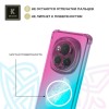 Силиконовый чехол для Honor Magic 6 ProKrieger противоударный Розово - Зеленый