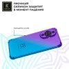 Силиконовый чехол для Huawei Nova 12s Krieger противоударный Фиолетово - синий