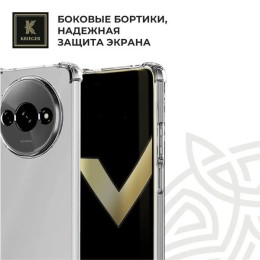 Силиконовый чехол для Realme C61 4G (India) / Realme Note 60 / Realme Narzo N61 Krieger противоударный Прозрачный