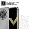 Силиконовый чехол для Xiaomi Redmi 13 Krieger противоударный Прозрачный