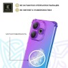 Силиконовый чехол для Xiaomi Redmi 13 Krieger противоударный Фиолетово - синий