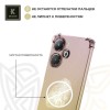 Силиконовый чехол для Xiaomi Poco M6 Pro Krieger противоударный Матово-Золотой