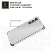 Силиконовый чехол для Infinix Hot 50 Pro + 4G Krieger Mix 1.5мм противоударный Прозрачный