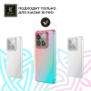 Силиконовый чехол для Xiaomi 15 Pro Krieger Mix 1.5мм противоударный Розово-зеленый