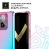 Силиконовый чехол для Xiaomi 15 Krieger Mix 1.5мм противоударный Розово-зеленый