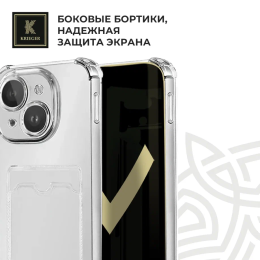 Силиконовый чехол для Tecno Spark Go 1 / Tecno Pop 9 Krieger Mix 1.5мм противоударный Прозрачный