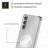 Силиконовый чехол для Samsung Galaxy A16 Krieger Mix 1.5мм противоударный Прозрачный