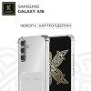 Силиконовый чехол для Samsung Galaxy A16 с кармашком для карты Krieger прозрачный