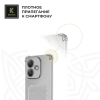 Силиконовый чехол для Infinix Hot 50i / Smart 9 с кармашком для карты Krieger прозрачный