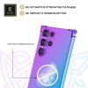 Силиконовый чехол для Samsung Galaxy S25 Ultra Krieger Mix 1.5мм противоударный Фиолетово-синий