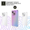 Силиконовый чехол для Tecno Spark Go 1/Tecno Pop 9 Krieger Mix 1.5мм противоударный Фиолетово-синий
