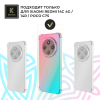 Силиконовый чехол для Xiaomi Redmi 14C 4G / 14R / Poco C75 Krieger Mix 1.5мм противоударный Розово-зеленый