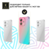 Силиконовый чехол дляInfinix Hot 50i / Smart 9 Krieger Mix 1.5мм противоударный Розово-зеленый