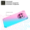 Силиконовый чехол для Infinix Zero 40 4G Krieger Mix 1.5мм противоударный Розово-зеленый