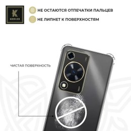 Силиконовый чехол для Huawei Nova Y72 / Y72S Krieger Mix 1.5мм противоударный Прозрачный