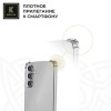 Силиконовый чехол для Samsung Galaxy A36 Krieger Mix 1.5мм противоударный Прозрачный